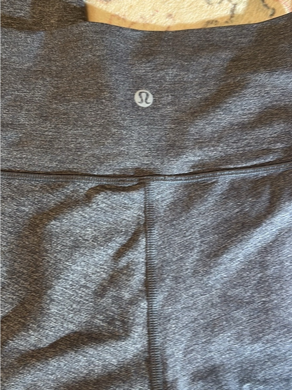 Lululemon High-Rise Gray Leggings. Size 4. Full length. Like NEW!